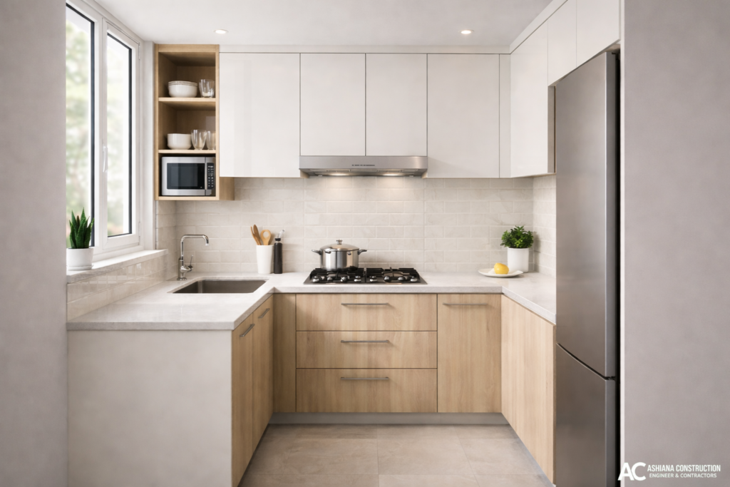 1BHK Small Kitchen